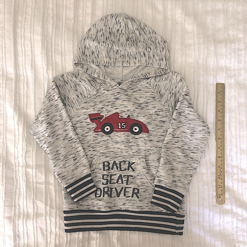 Size 5T boys hoodie sweatshirt